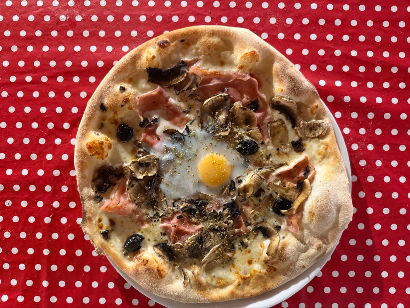 Pizza Reine Blanche